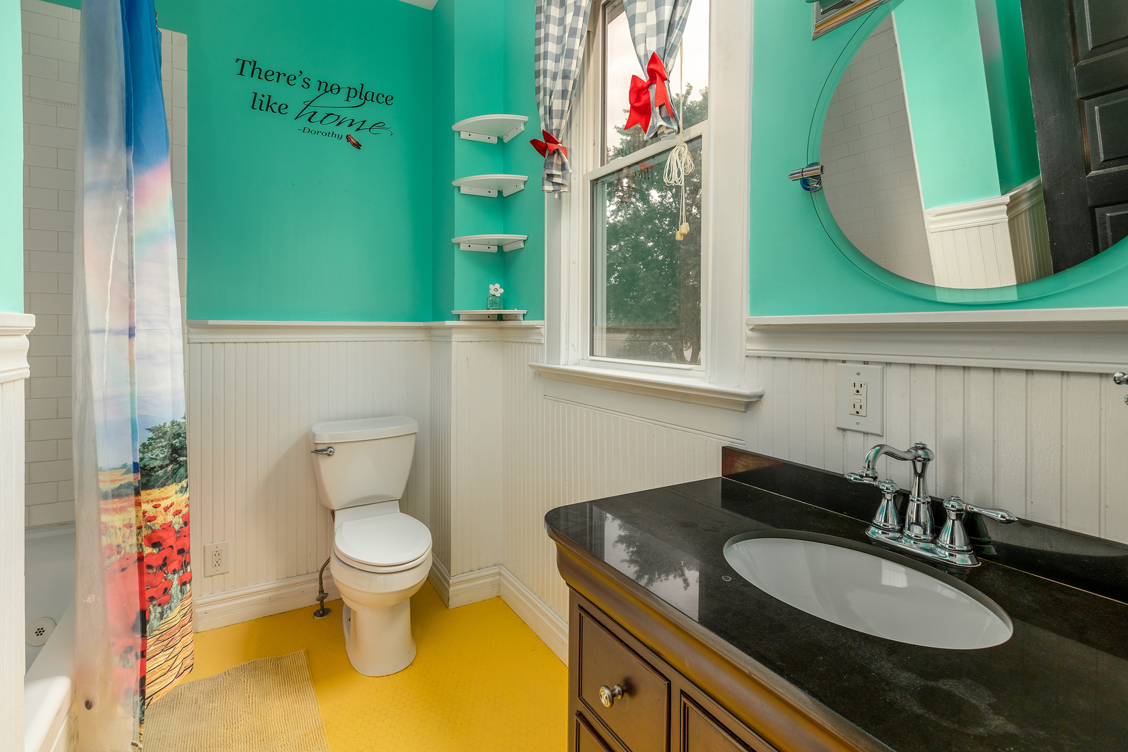 535 East Main Street Du Quoin, IL 62832 - Photo 37 of 75 a bathroom with a granite countertop toilet sink and mirror