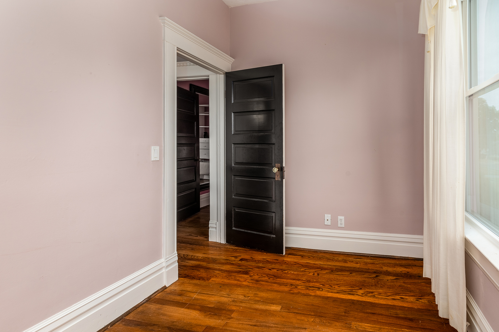 535 East Main Street Du Quoin, IL 62832 - Photo 41 of 75 a view of an empty room with wooden floor and closet