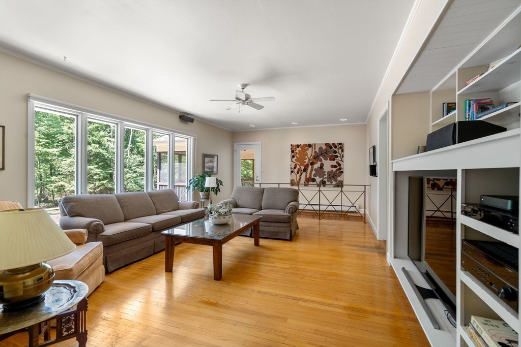 62 Mill Street Sherborn, MA 01770 - Photo 15 of 36 a living room with furniture and a rug