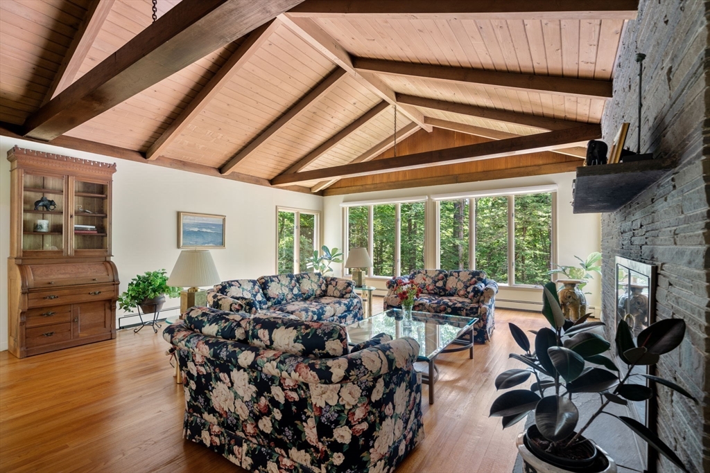 62 Mill Street Sherborn, MA 01770 - Photo 8 of 36 a living room with furniture windows and wooden floor