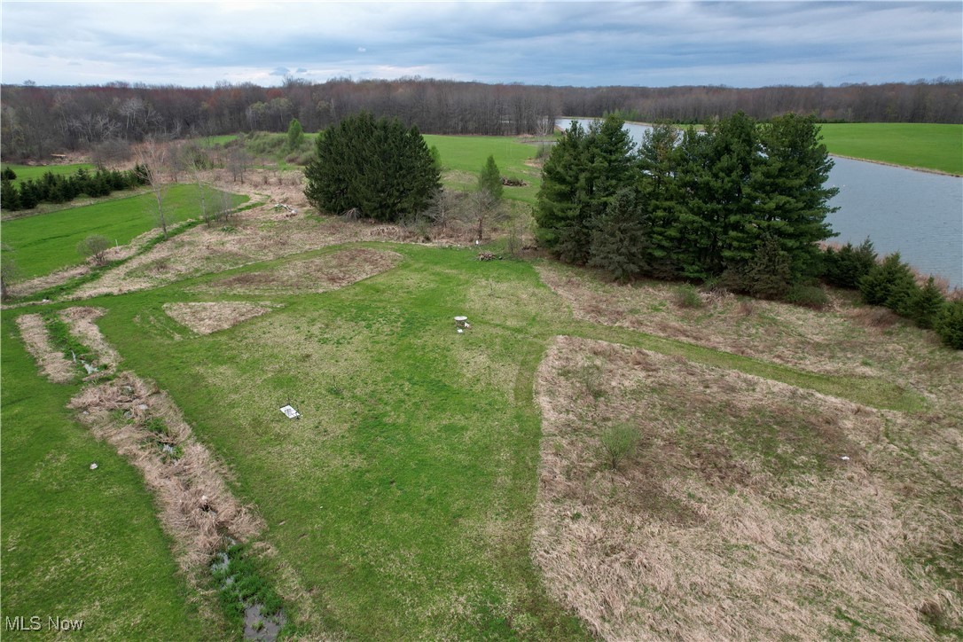 8195 Nichols Road Windham, OH 44288 - Photo 31 of 41 Aerial view with a water view