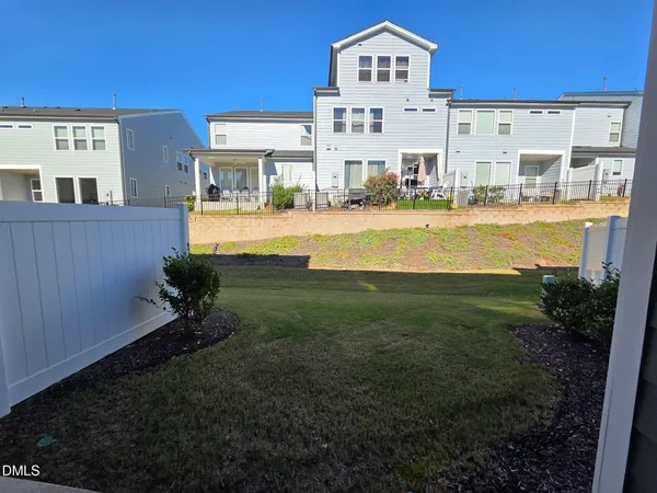 a view of building with outdoor space