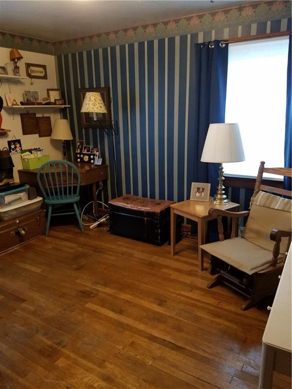 2nd Bedroom with hardwood floors. 