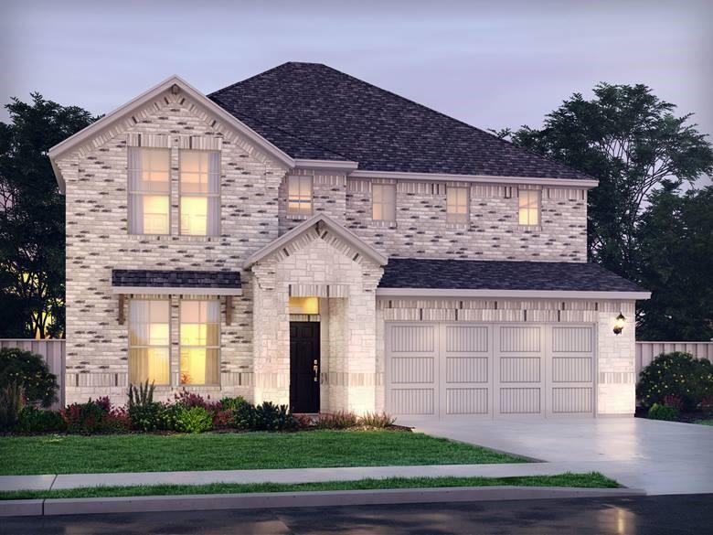 3308 Kingsdown Drive Denton, TX 76207 - Photo 1 of 1 a front view of a house with garden