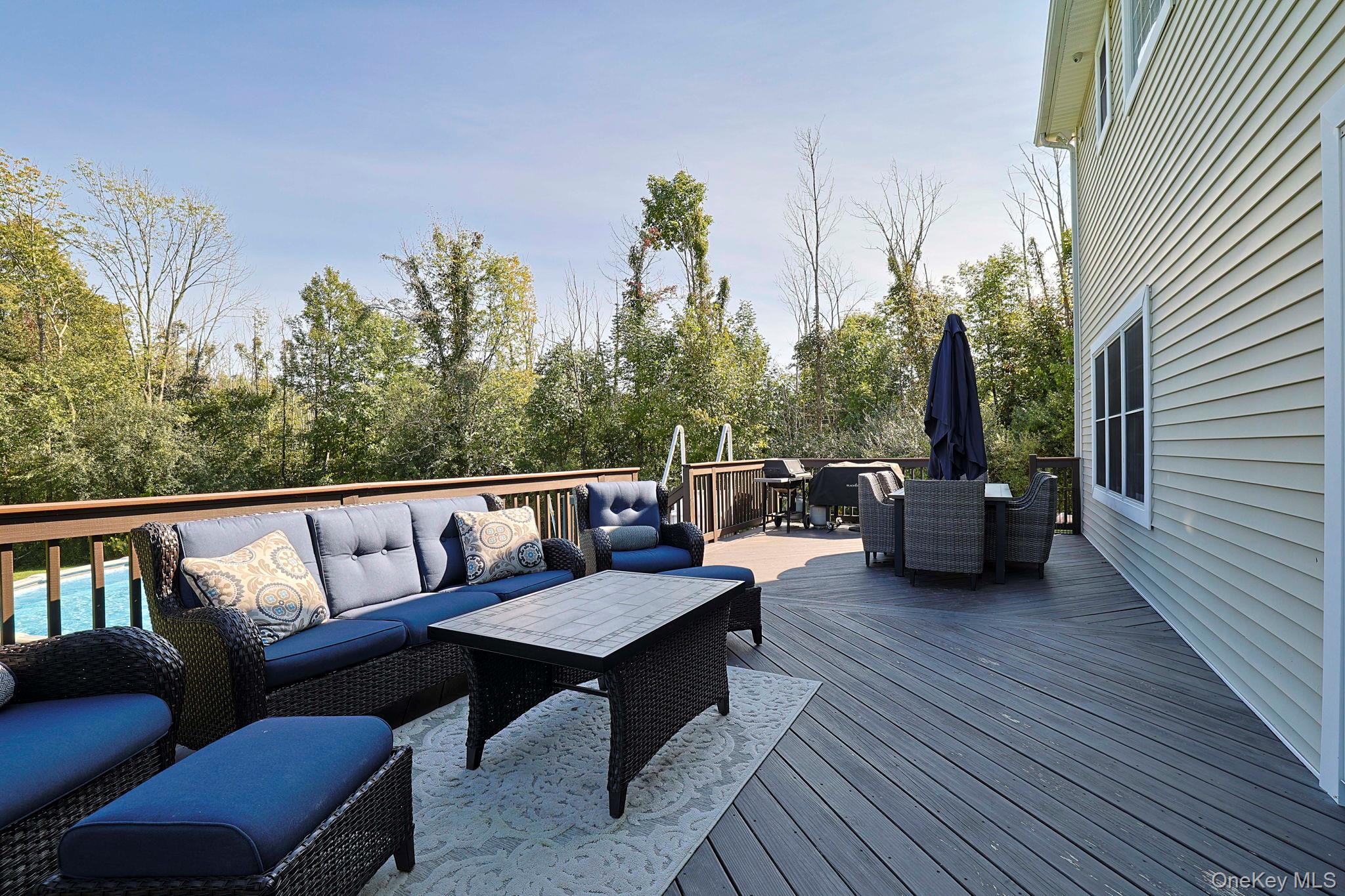 1174 Mountain Road Port Jervis, NY 12771 - Photo 32 of 34 a view of a couches in the deck