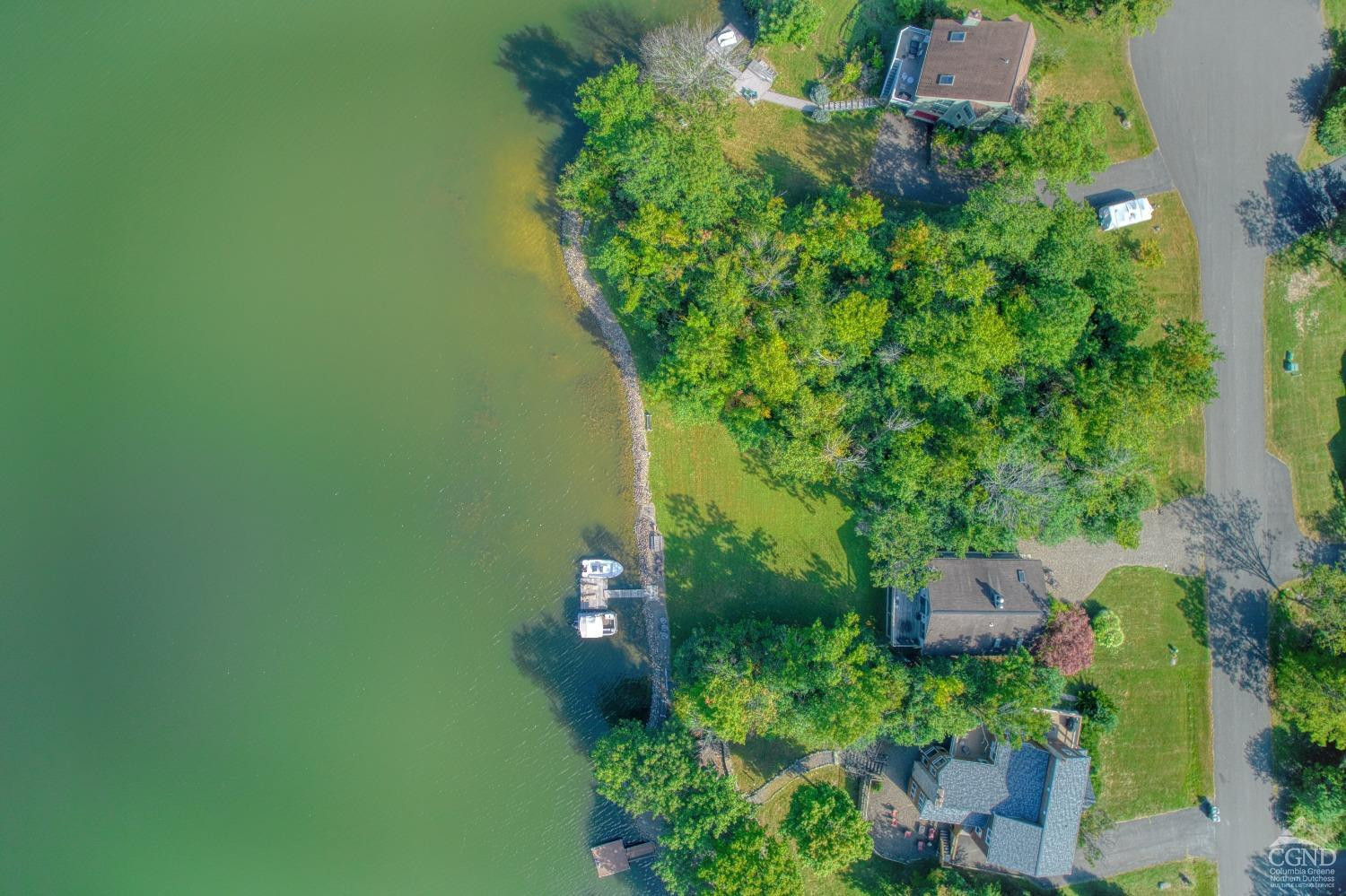 107 Whitney Point Athens, NY 12015 - Photo 14 of 17 an aerial view of a house with a yard