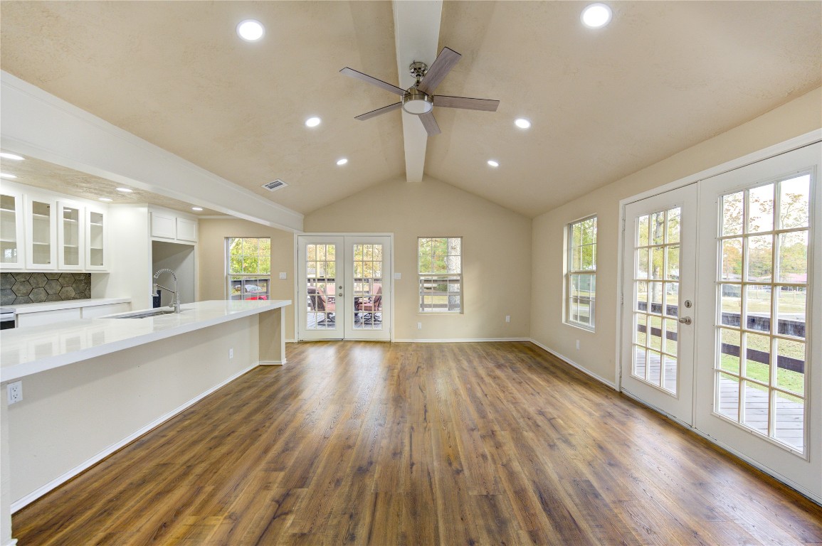 235 6th Street Trinity, TX 75862 - Photo 11 of 29 a large kitchen with lot of wooden floor