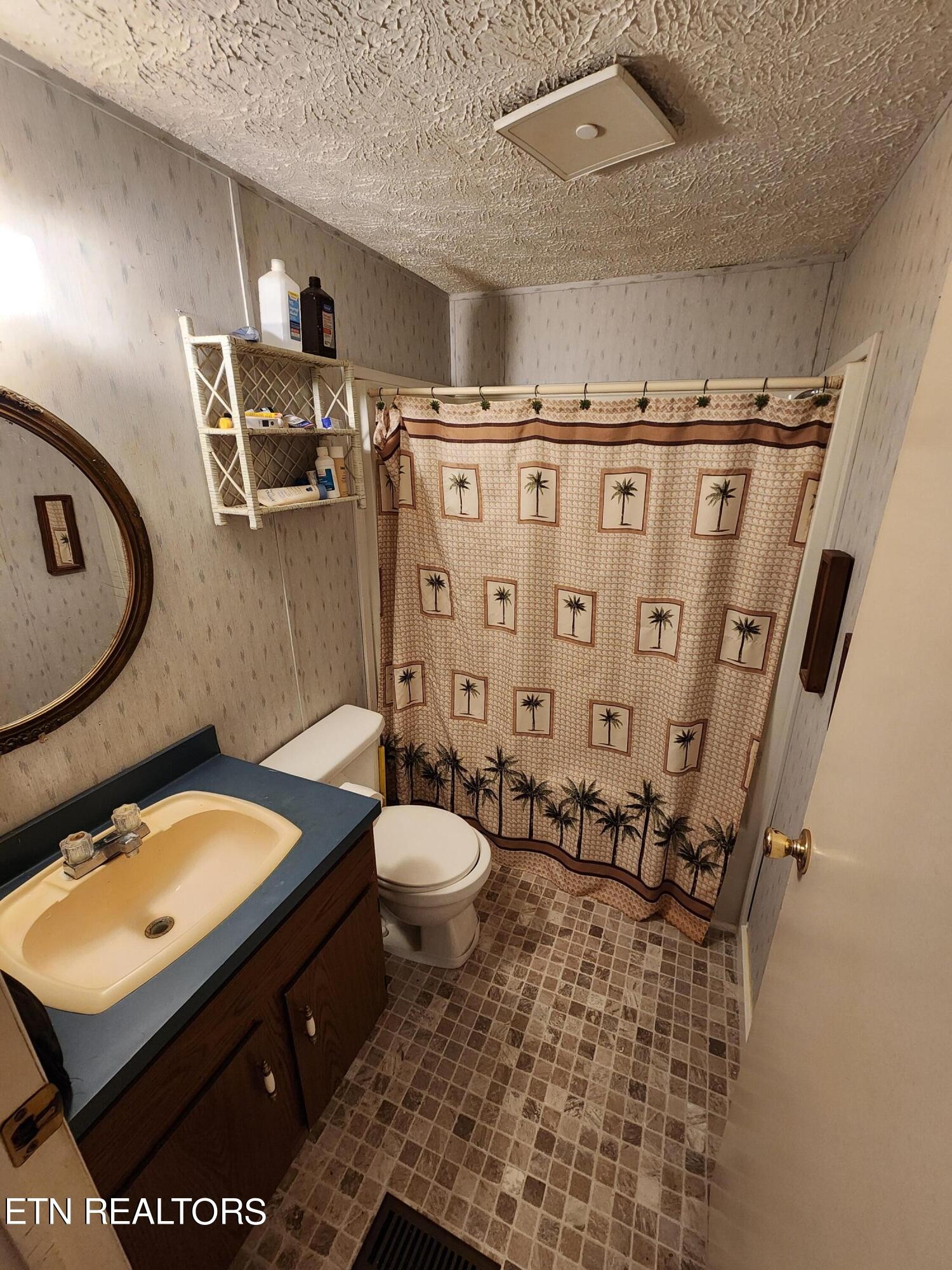 199 Carson Pugh Road Crossville, TN 38571 - Photo 56 of 58 a bathroom with a toilet sink and mirror