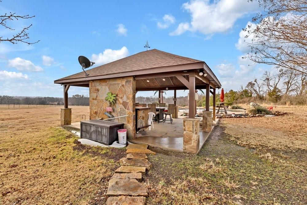 7709 Fm 902 Sherman, TX 75092 - Photo 25 of 39 a view of a swimming pool with a patio