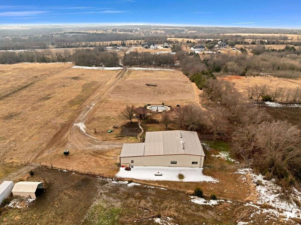 7709 Fm 902 Sherman, TX 75092 - Photo 33 of 39 an aerial view of residential houses with outdoor space