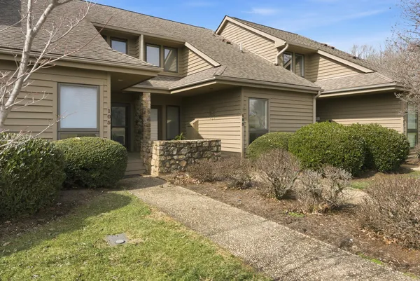 a view of a swimming pool and lake