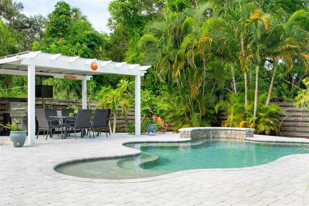 680 41st Street Sarasota, FL 34234 - Photo 31 of 42 swimming pool view with a seating space
