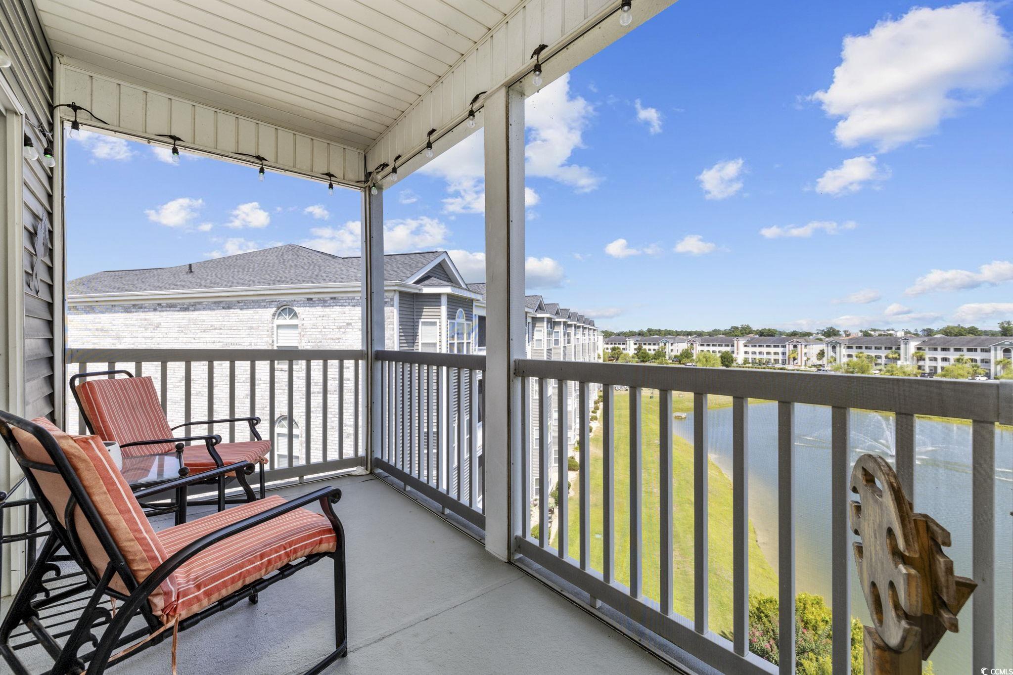 131 Waypoint Ridge Avenue, Unit Q28 Little River, SC 29566 - Photo 7 of 36 View of balcony
