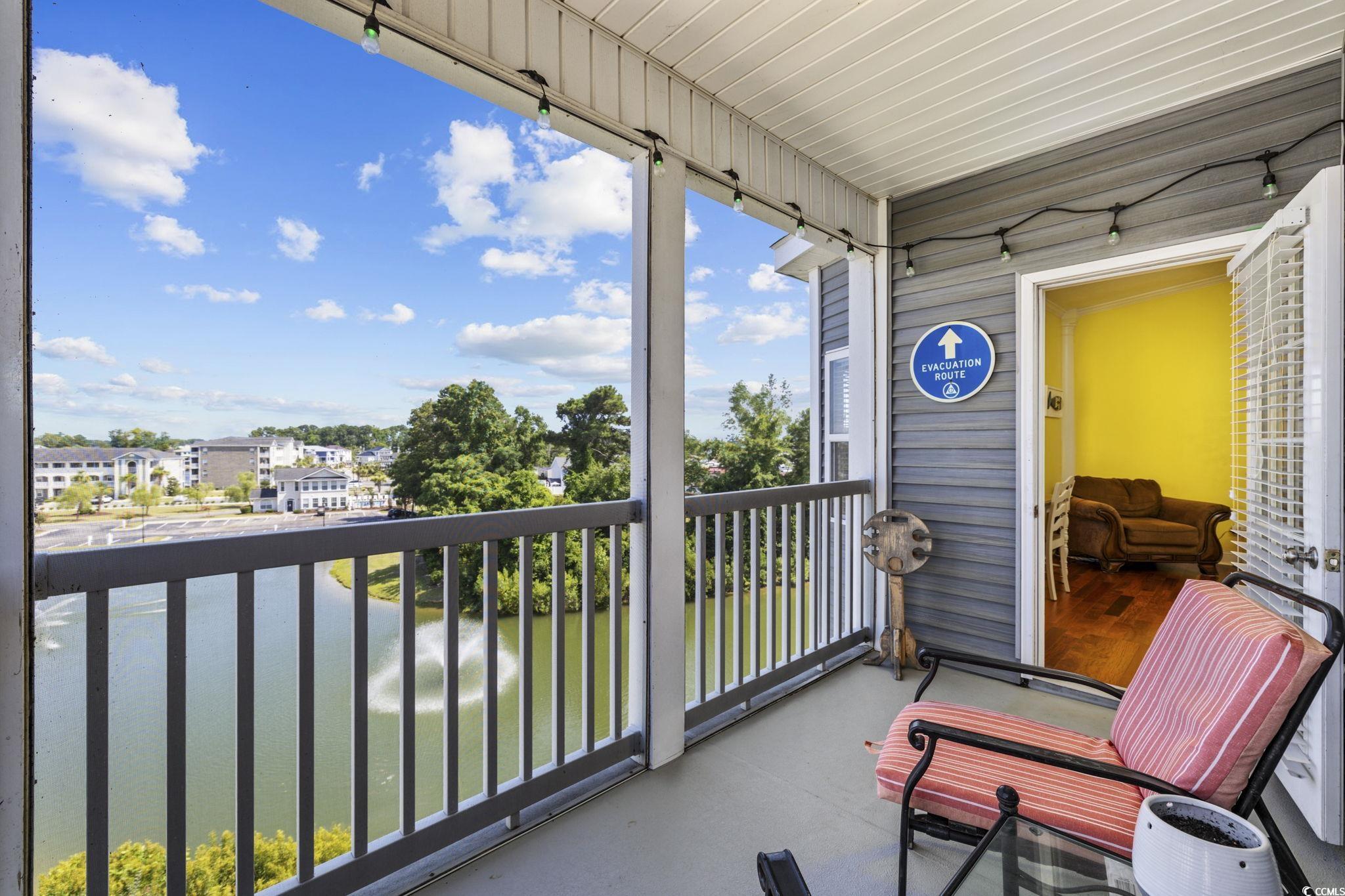 131 Waypoint Ridge Avenue, Unit Q28 Little River, SC 29566 - Photo 8 of 36 View of balcony