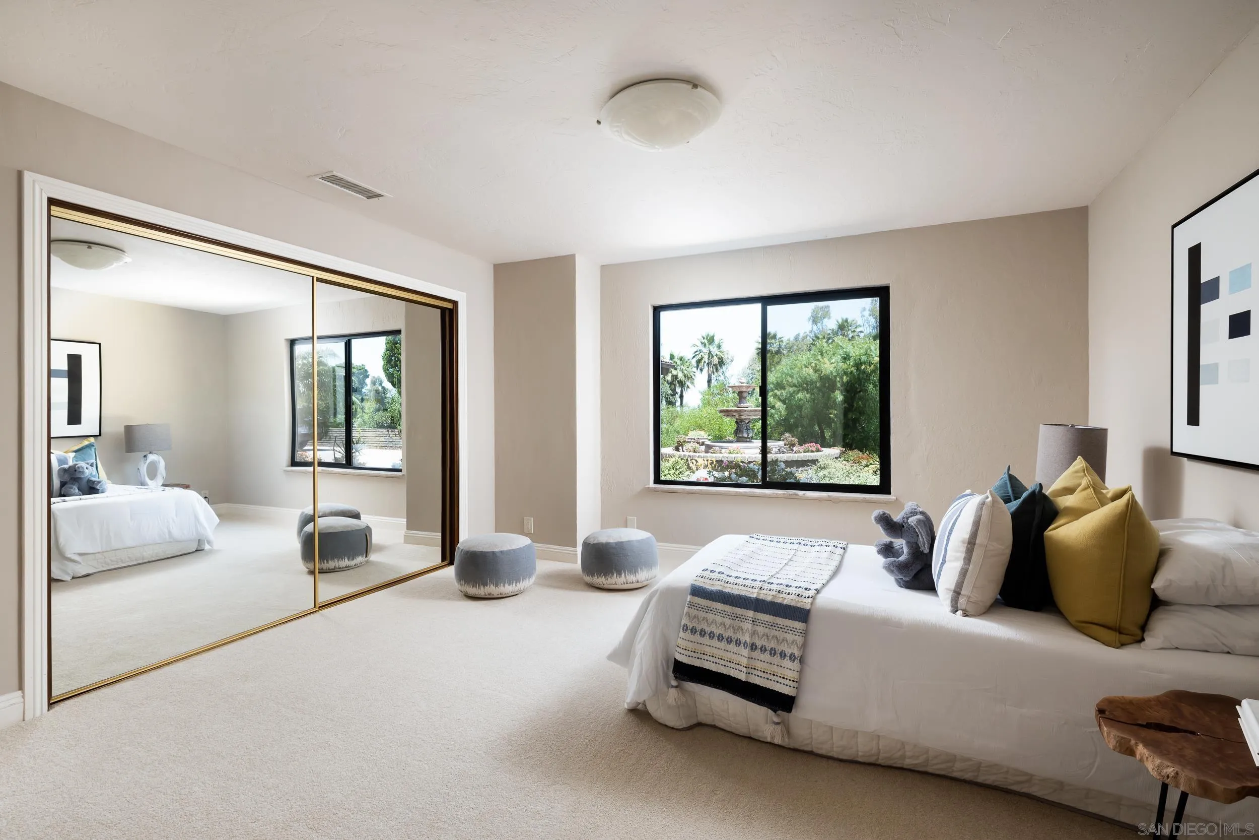 15951 Lime Grove Road Poway, CA 92064 - Photo 24 of 52 a bedroom with a bed and large window