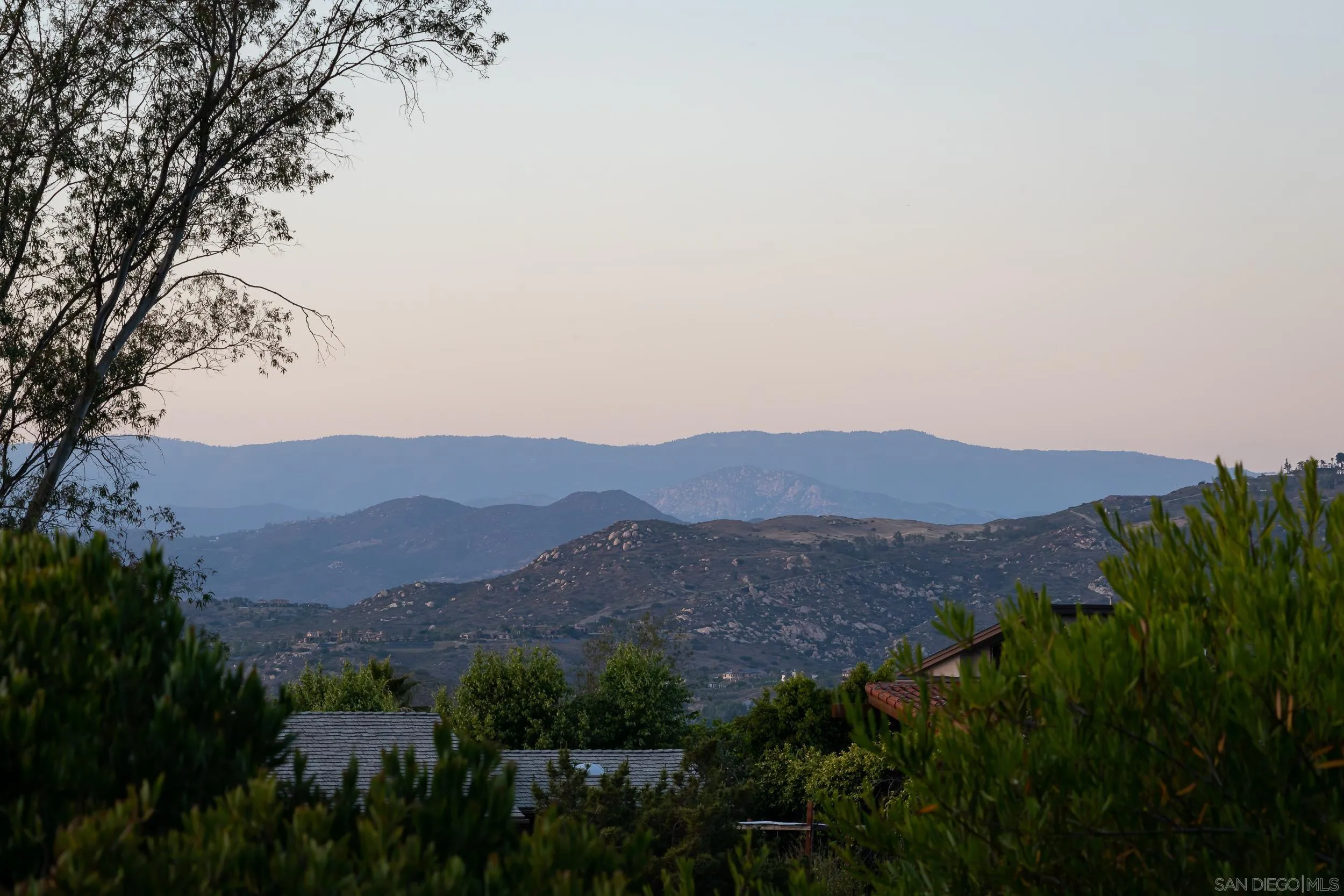 15951 Lime Grove Road Poway, CA 92064 - Photo 40 of 52 a view of a town with mountains in the background