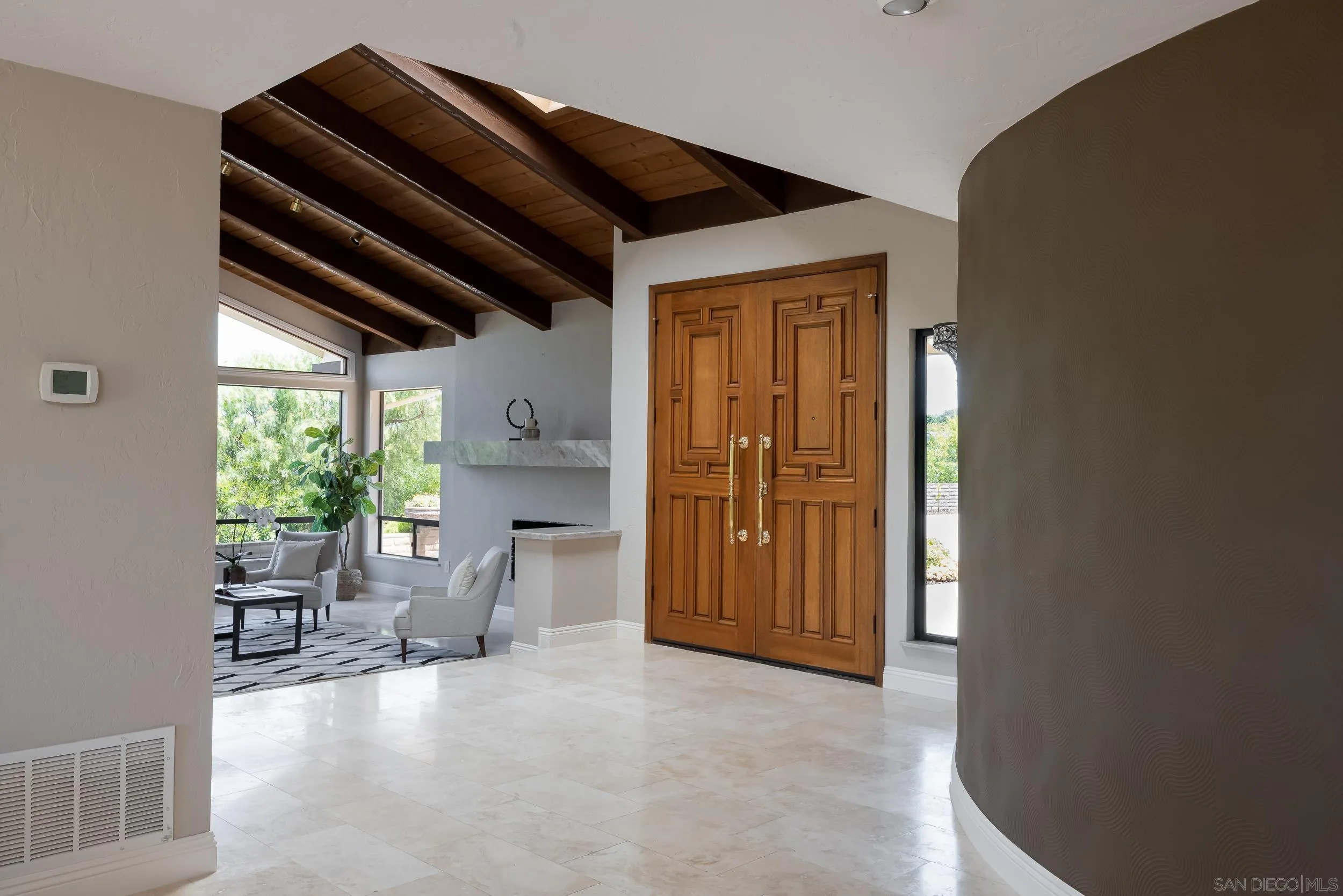 15951 Lime Grove Road Poway, CA 92064 - Photo 6 of 52 a view of empty room with wooden floor and windows