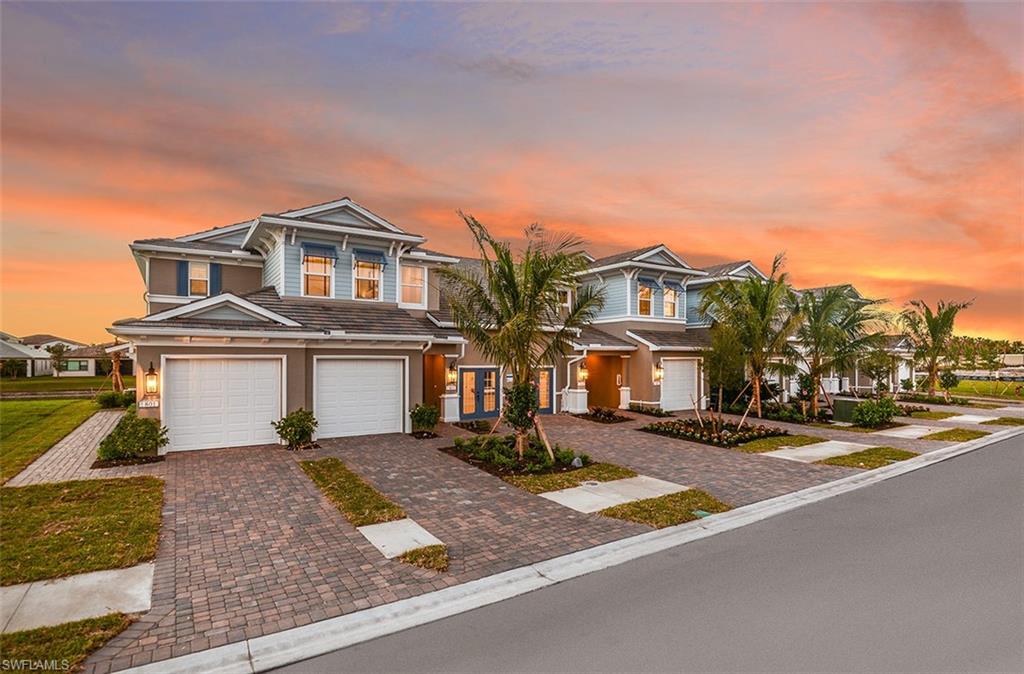 front view of a house with a street