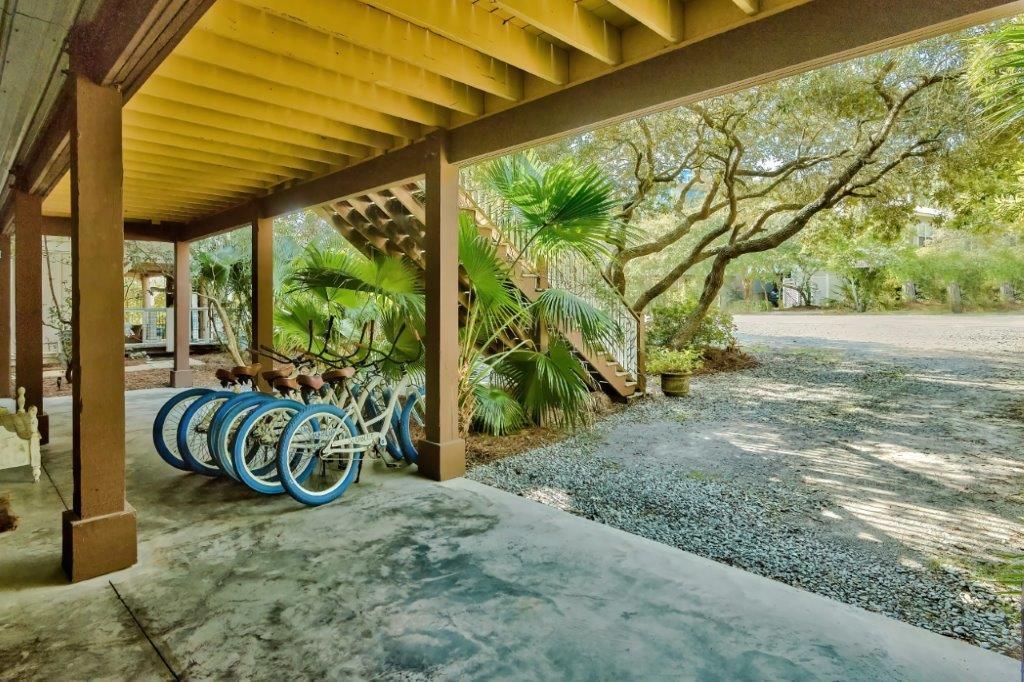 309 Defuniak Street Santa Rosa Beach, FL 32459 - Photo 44 of 53 a view of back yard of the house