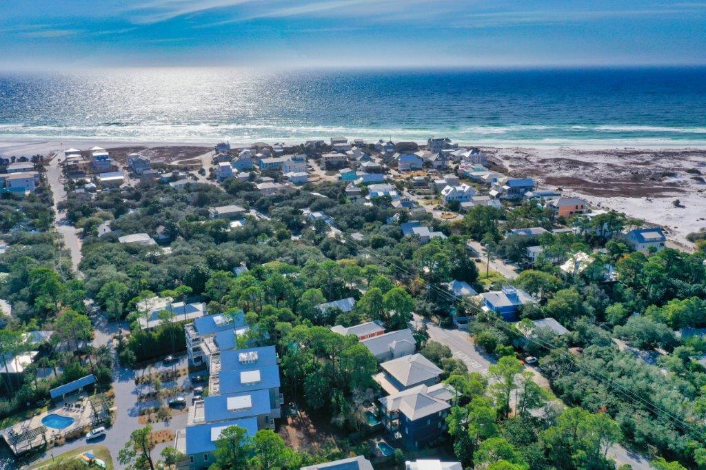 309 Defuniak Street Santa Rosa Beach, FL 32459 - Photo 47 of 53 an aerial view of multiple house