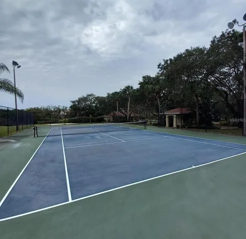 a view of a tennis court