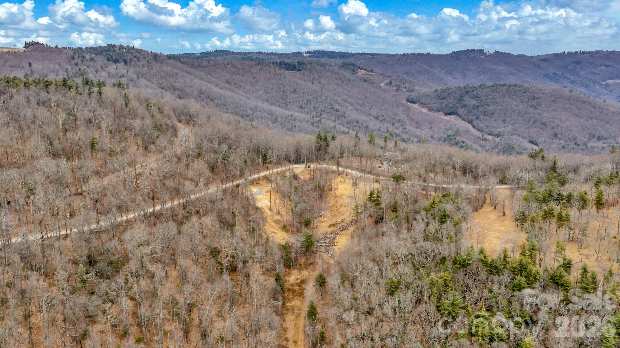 Tbd Phillips Gap Road Purlear, NC 28665 - Photo 15 of 20 a view of a dry yard with mountains in the background