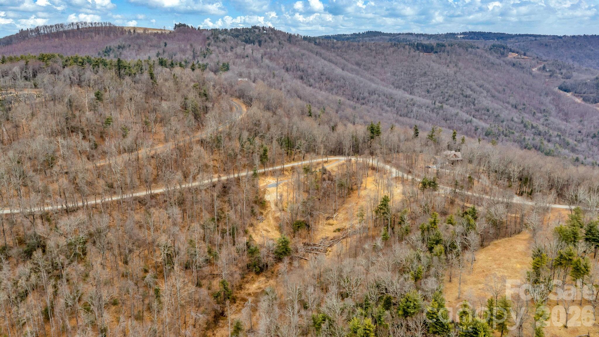 Tbd Phillips Gap Road Purlear, NC 28665 - Photo 16 of 20 a view of a dry yard with mountains in the background