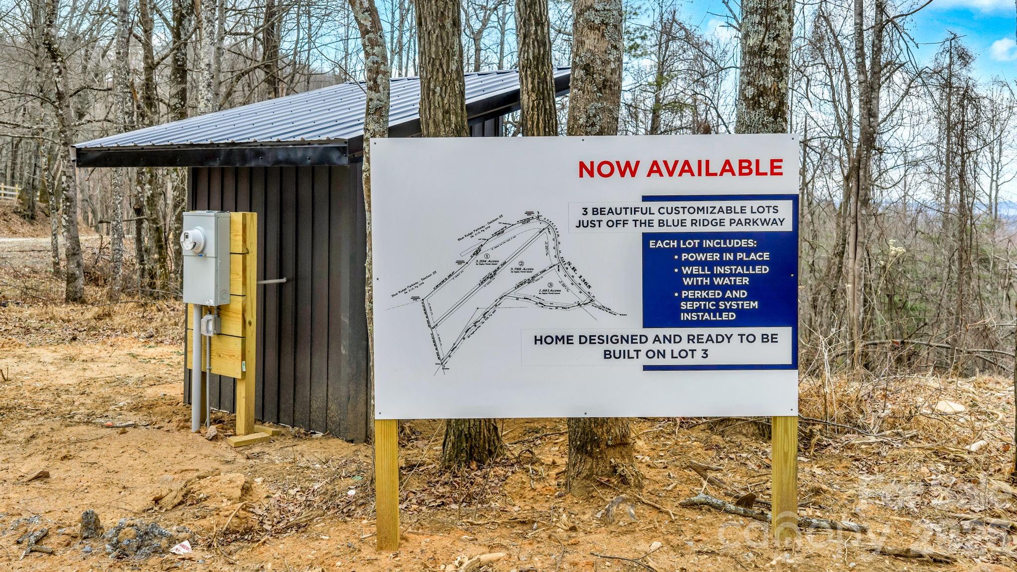 Tbd Phillips Gap Road Purlear, NC 28665 - Photo 5 of 20 a sign on the side of a building
