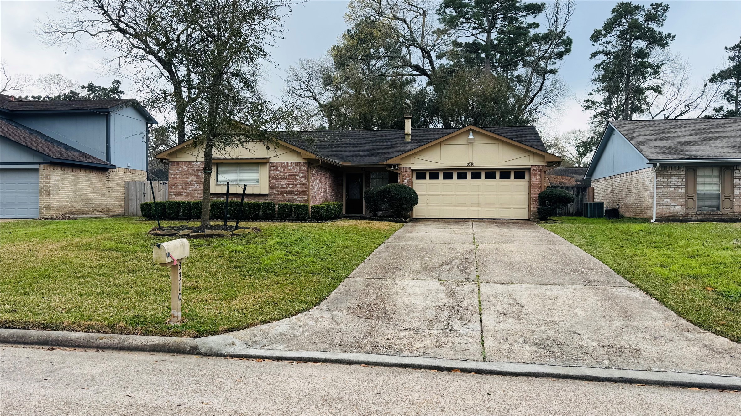 3310 Glen Spring Drive Houston, TX 77339 - Photo 1 of 18 a house view with a garden space