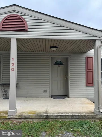 a front view of house