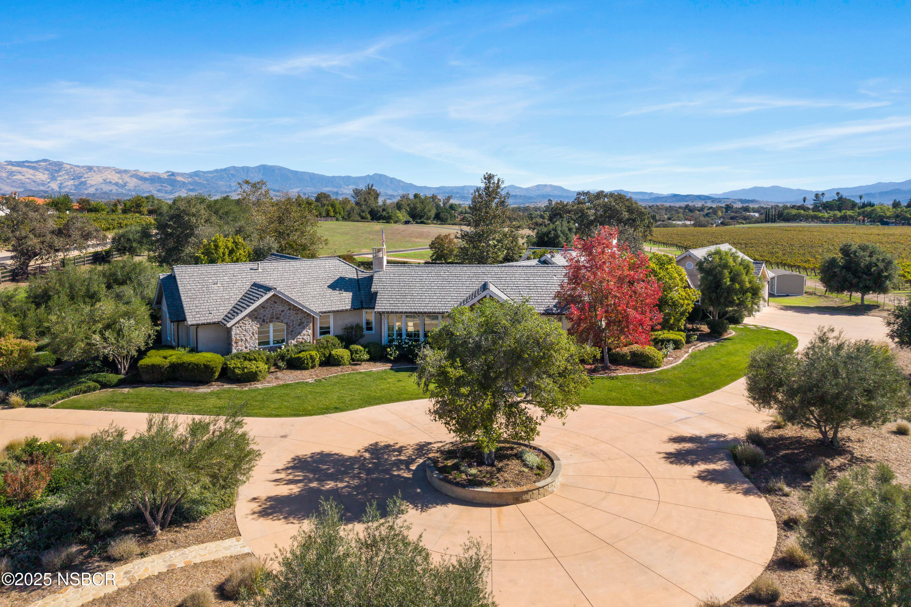 1645 Still Meadow Road Solvang, CA 93463 - Photo 57 of 59 front circular drive