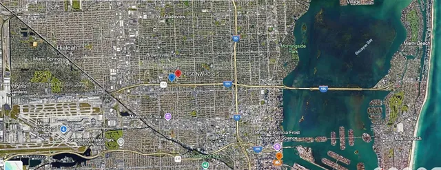 a view of parking area