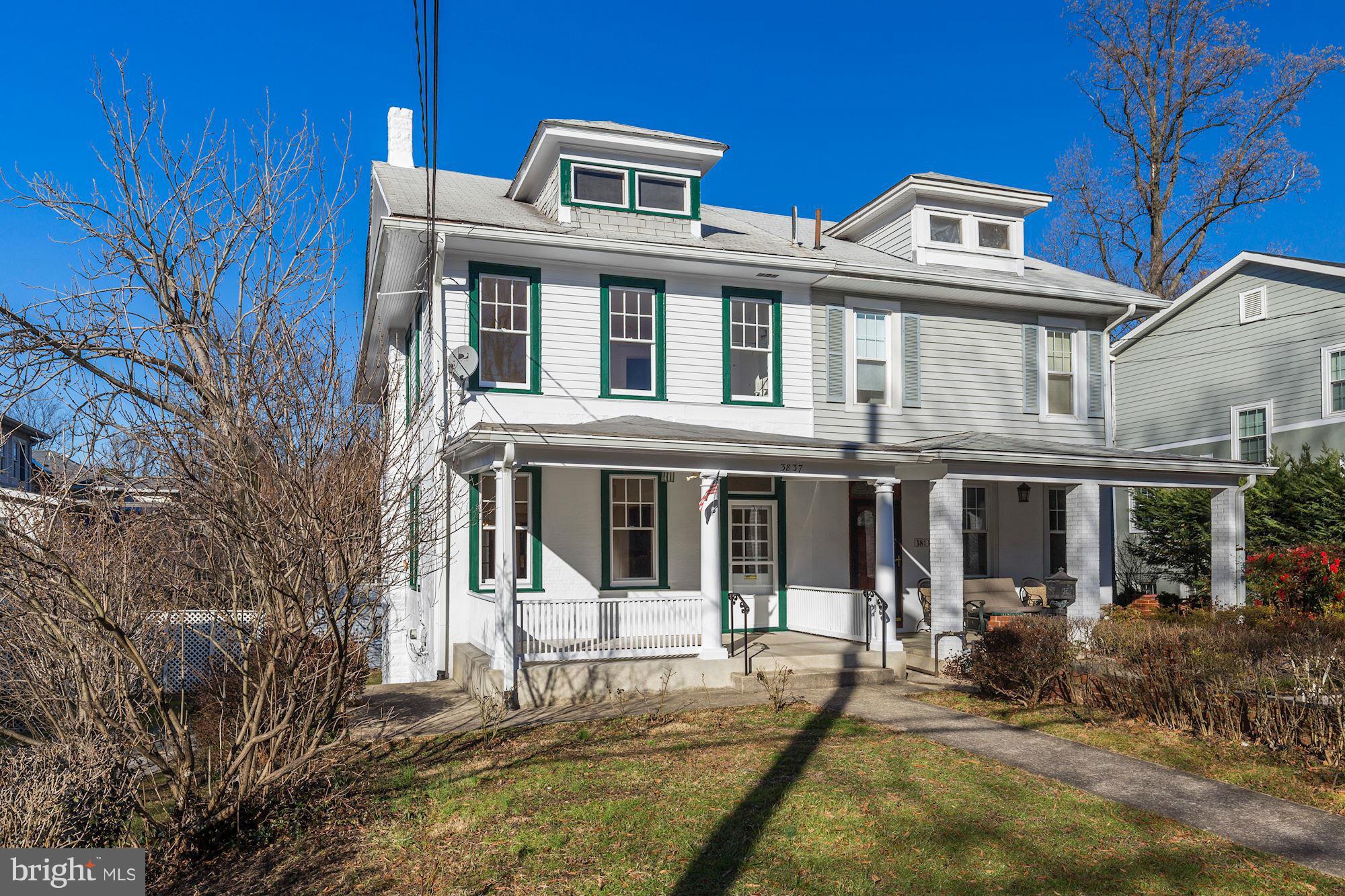3837 Military Road Northwest Washington, DC 20015 - Photo 1 of 30 Exterior (Front)