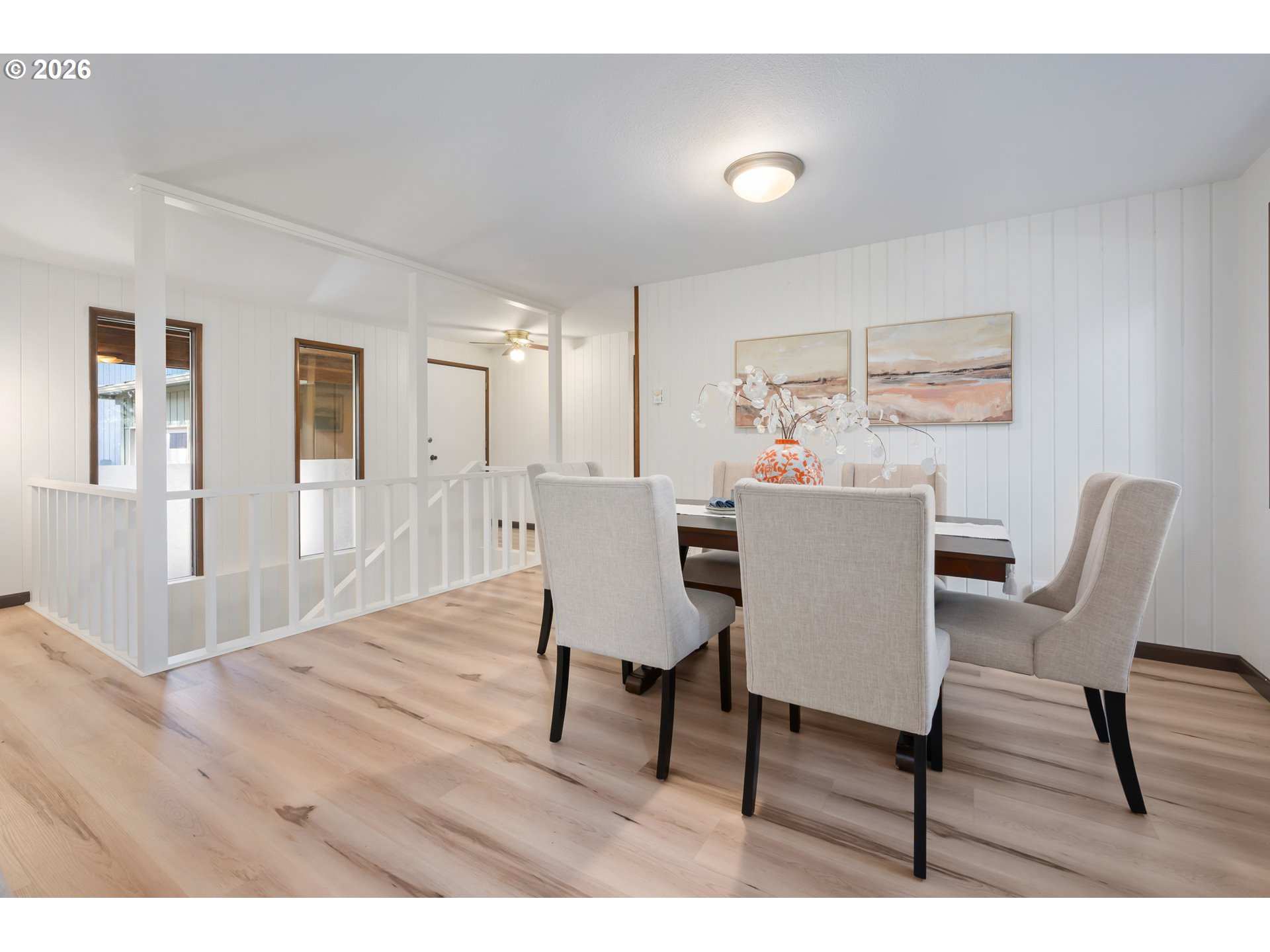 765 Sprague Street Eugene, OR 97405 - Photo 9 of 48 a view of a dining room with furniture and wooden floor