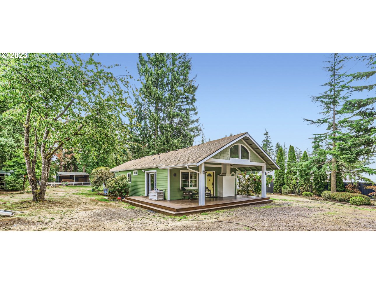 13611 South Union Hall Road Canby, OR 97013 - Photo 5 of 29 a view of house with outdoor space and sitting area