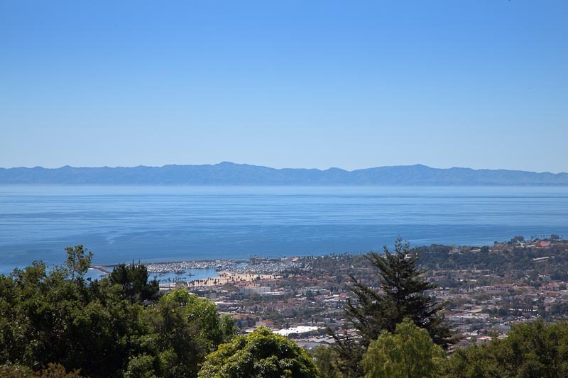1021 Las Alturas Road Santa Barbara, CA 93103 - Photo 2 of 20 a view of lake and mountain