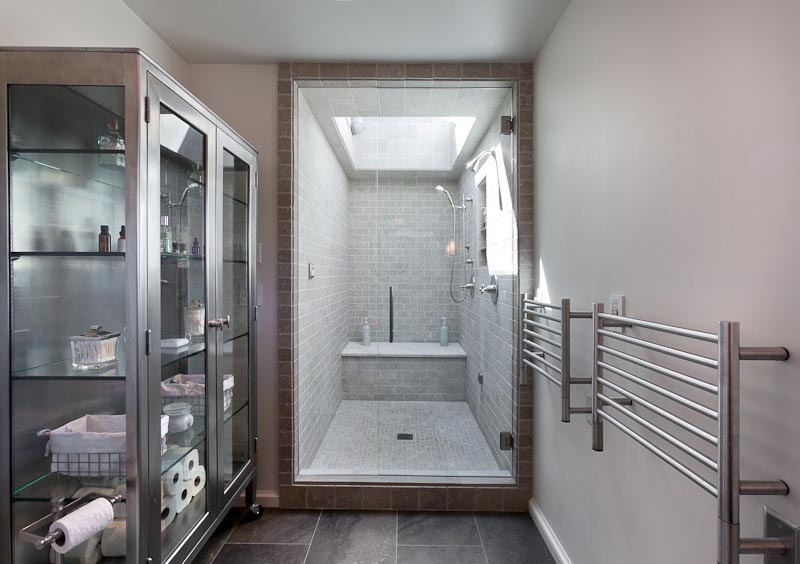 1021 Las Alturas Road Santa Barbara, CA 93103 - Photo 9 of 20 a bathroom with a shower