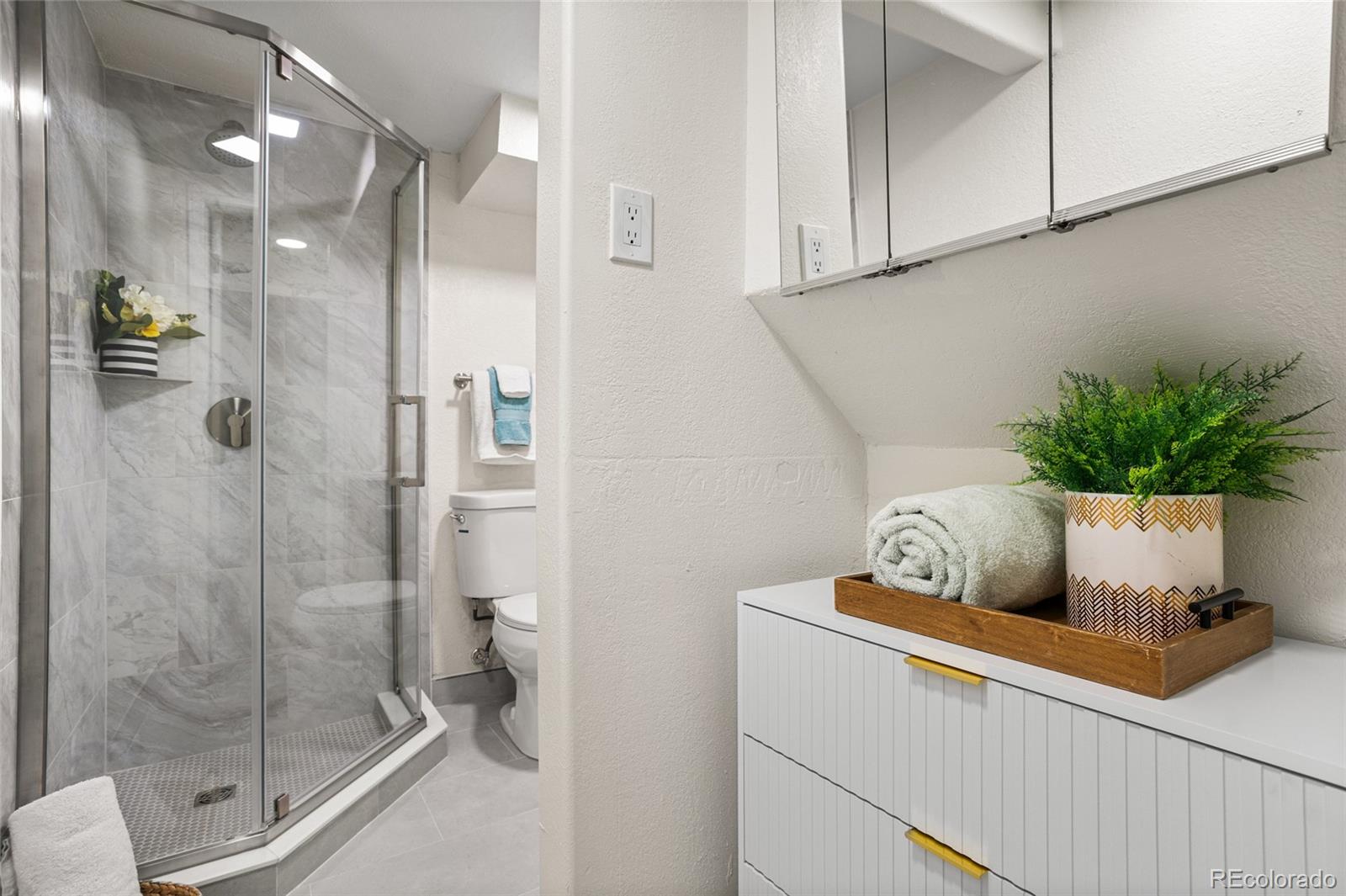 8140 Raleigh Street Westminster, CO 80031 - Photo 30 of 39 a bathroom with a shower