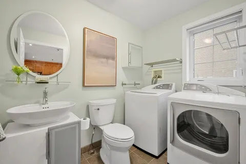 a bathroom with a sink and a toilet