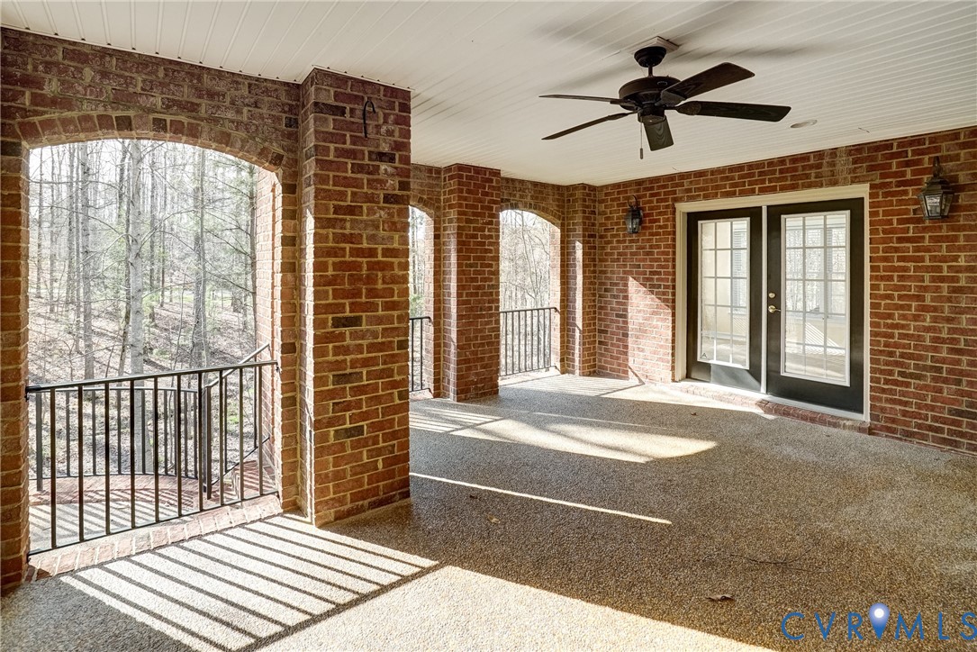 504 Hunt Field Road Manakin-Sabot, VA 23103 - Photo 53 of 60 Covered lower level patio