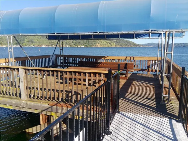 a view of a roof deck