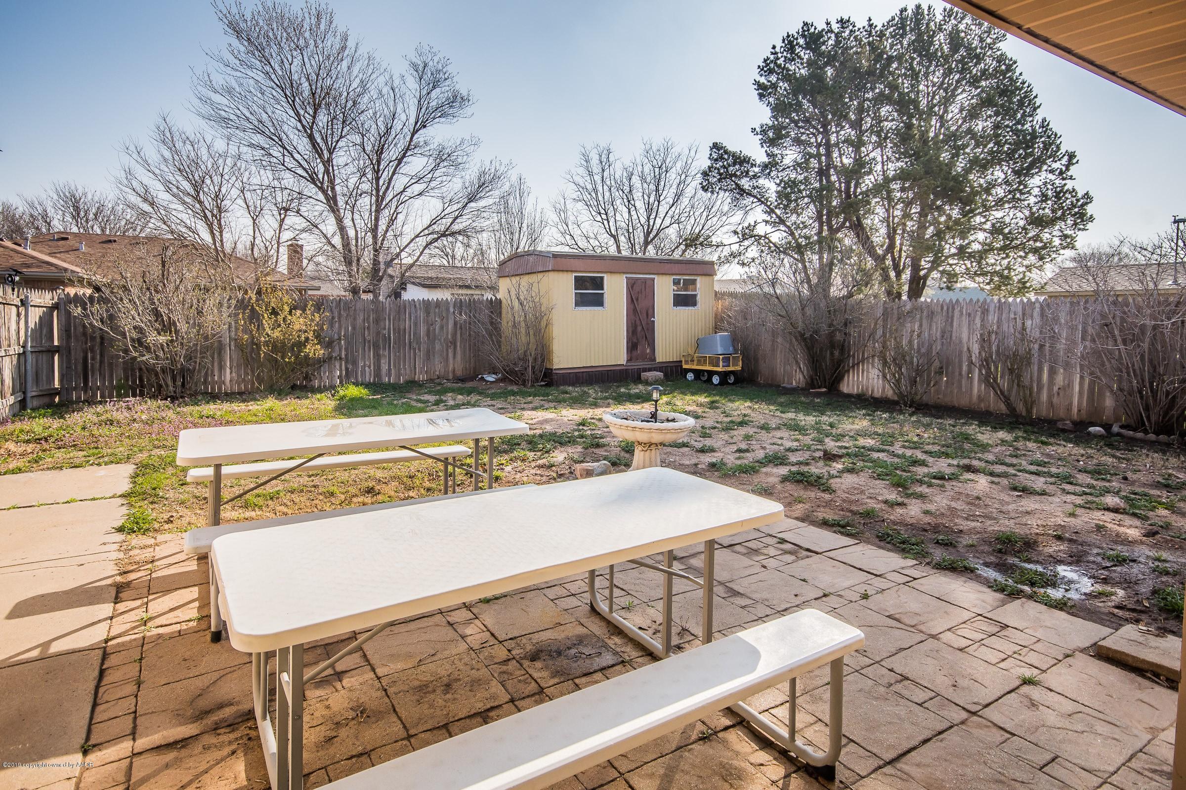 6701 Falcon Road Amarillo, TX 79109 - Photo 20 of 25 020_Back Yard