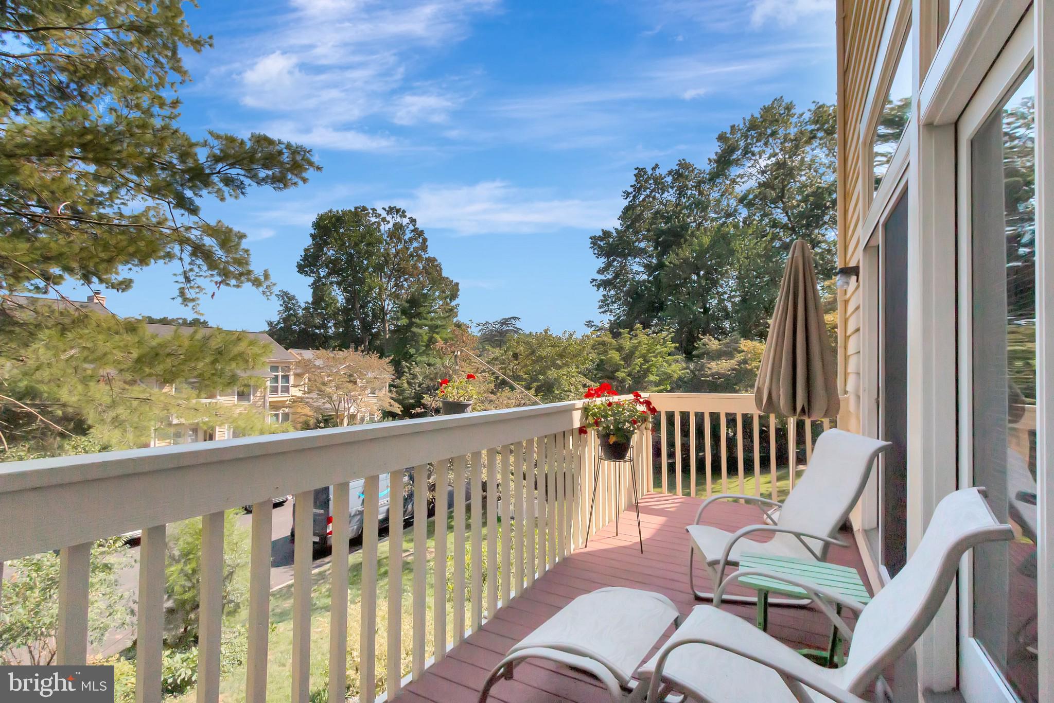 11115 Watermans Drive Reston, VA 20191 - Photo 29 of 42 View from Deck