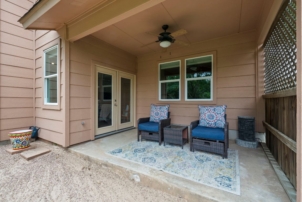 2702 Double Tree Street Round Rock, TX 78681 - Photo 33 of 35 a view of a porch with a bench