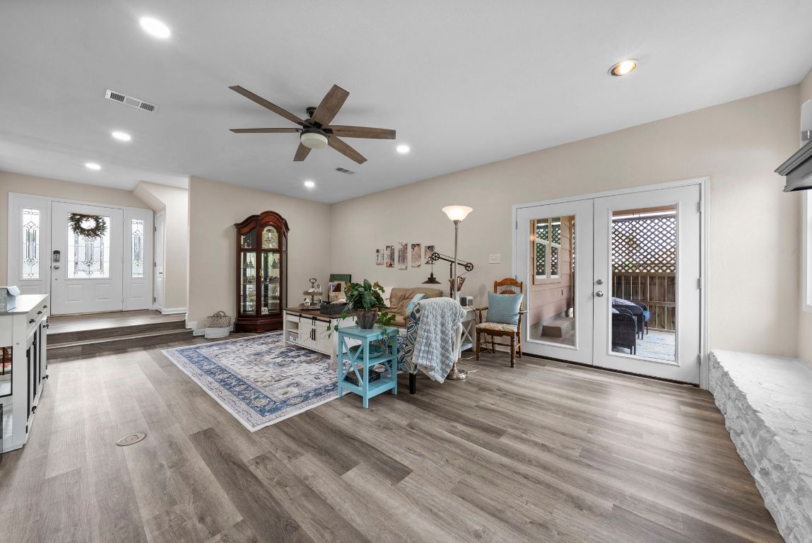 2702 Double Tree Street Round Rock, TX 78681 - Photo 6 of 35 a living room with furniture a window and a table