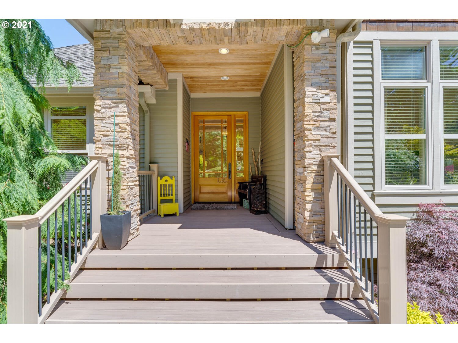 14683 Southeast Aldridge Road Happy Valley, OR 97086 - Photo 2 of 31 a view of a house with porch