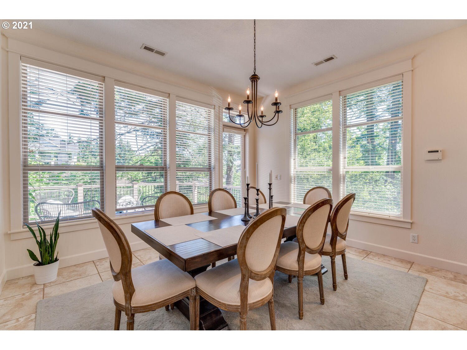 14683 Southeast Aldridge Road Happy Valley, OR 97086 - Photo 10 of 31 a view of a dining room with furniture window and outside view