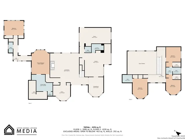 an aerial view of beach