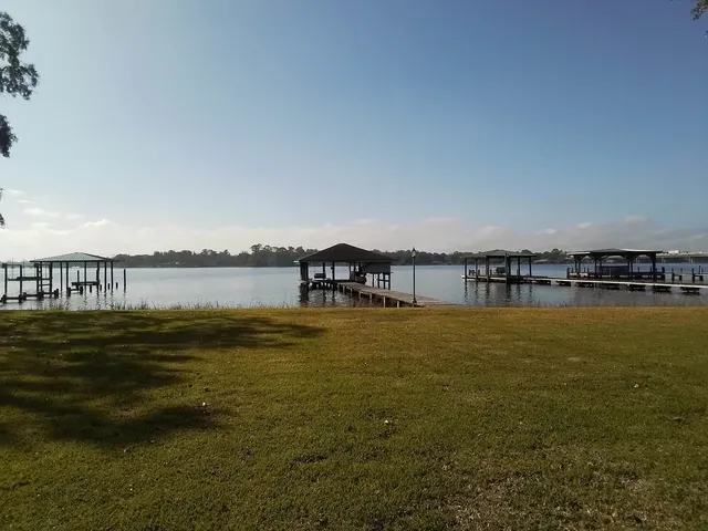 a view of a ocean with houses