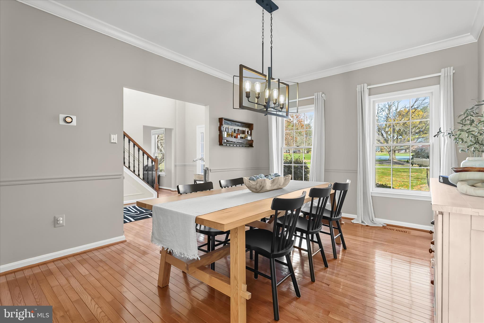 22 Farm Ridge Court Baldwin, MD 21013 - Photo 5 of 57 a view of a dining room with furniture window and wooden floor